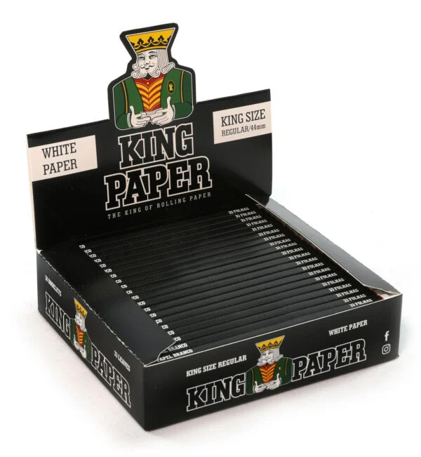 Papel King Paper negro 110mm