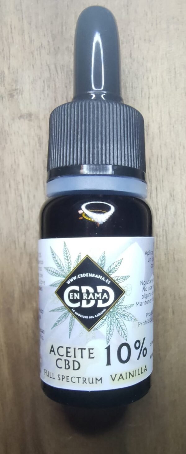 Aceite CBD 10% Vainilla